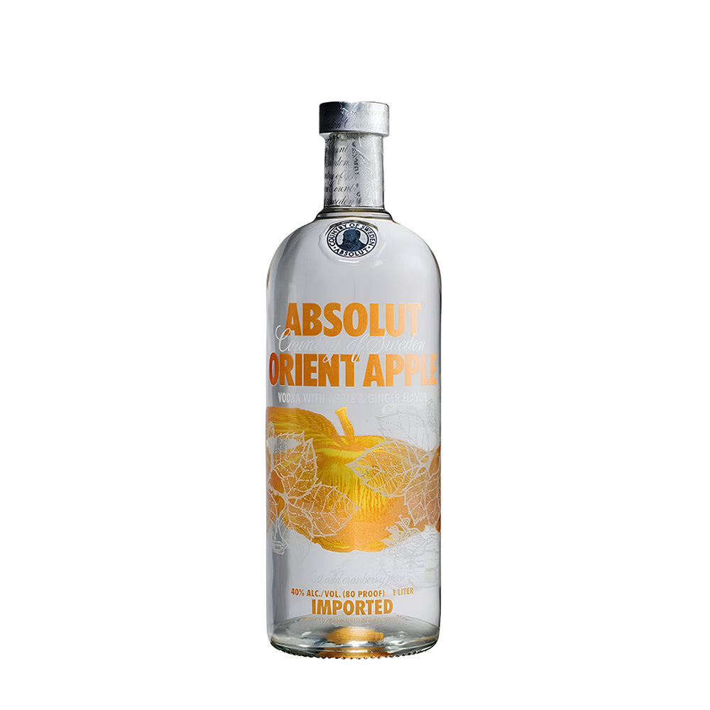 ABSOLUT VODKA ORIENT APPLE 1L