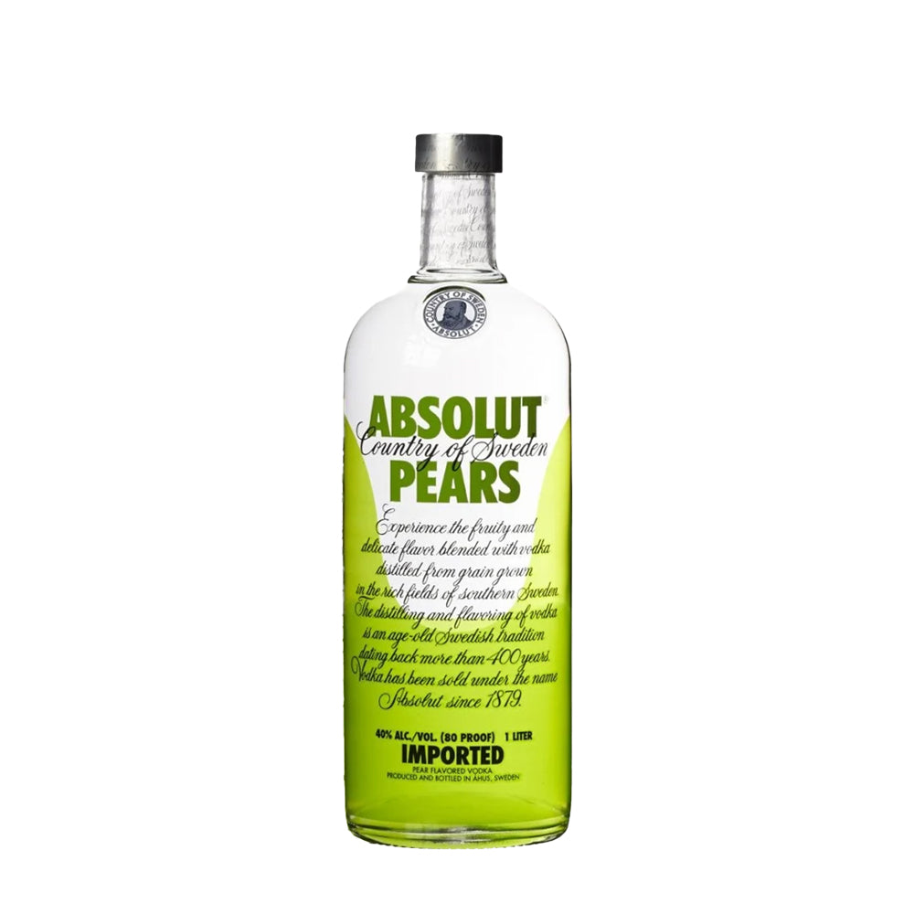 ABSOLUT VODKA PEARS 1L