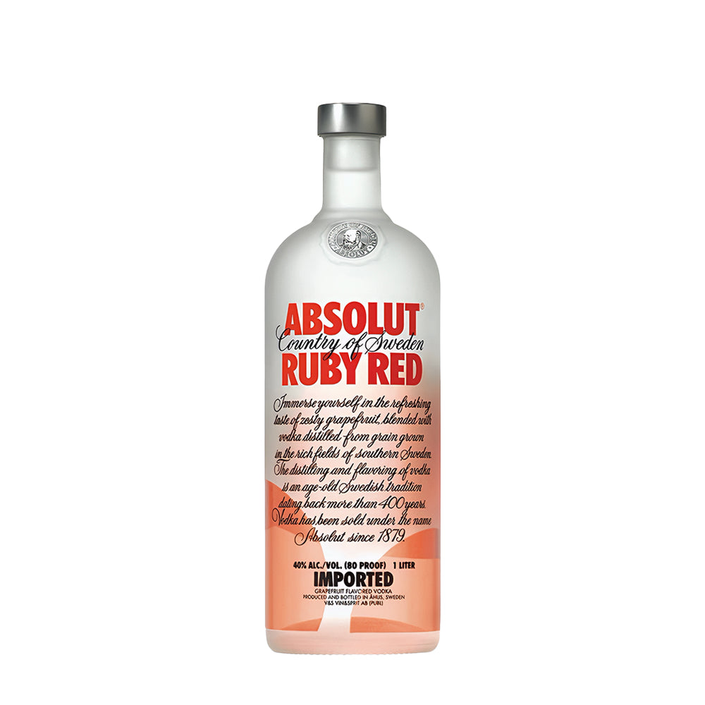 ABSOLUT VODKA RUBY RED 1L