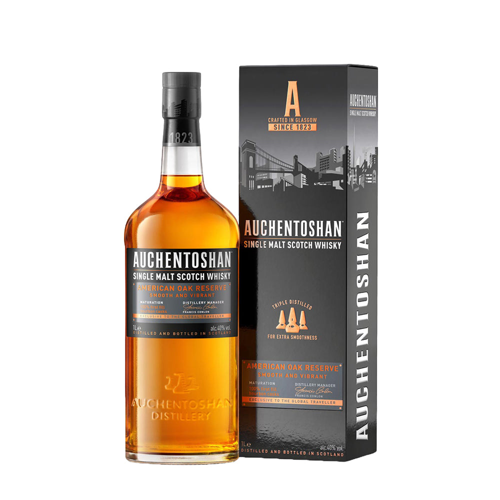 AUCHENTOSHAN AMERICAN OAK RESERVE SINGLE MALT 1L