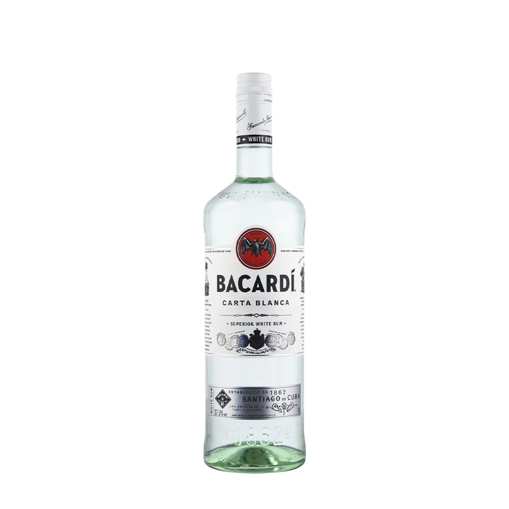 BACARDI CARTA BLANCA RUM 1L