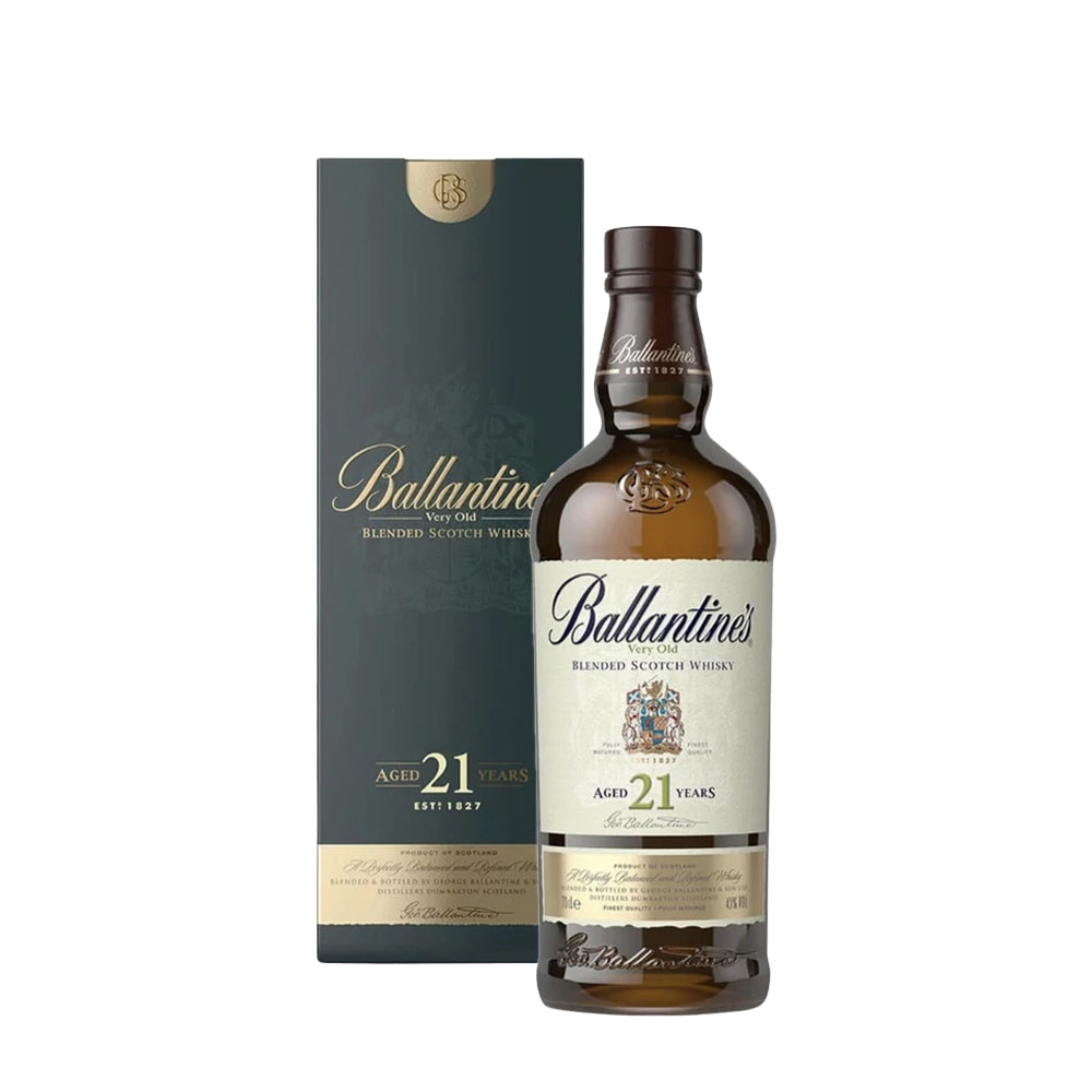 BALLANTINE'S 21YO BLENDED SCOTCH 70CL
