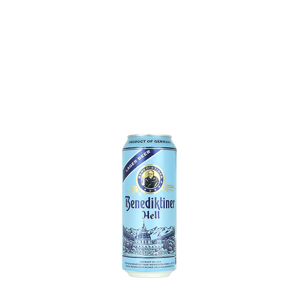 BENEDIKTINER HELL BEER 50CL CAN