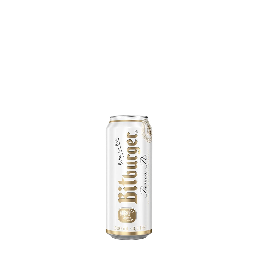 BITBURGER PREMIUM PILS BEER 50CL CAN