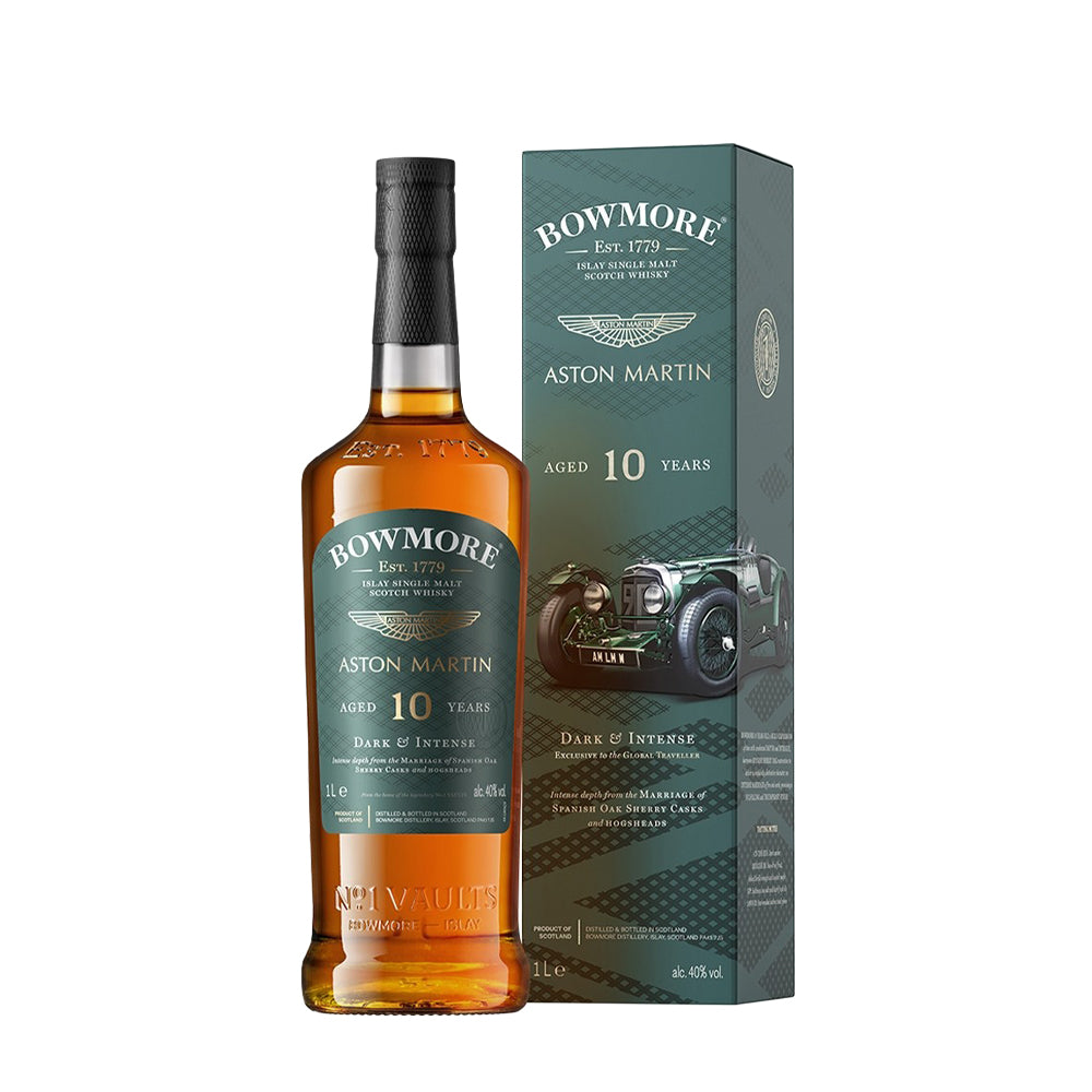 BOWMORE 10YO (ASTON MARTIN EDITION) ISLAY SINGLE MALT 1L