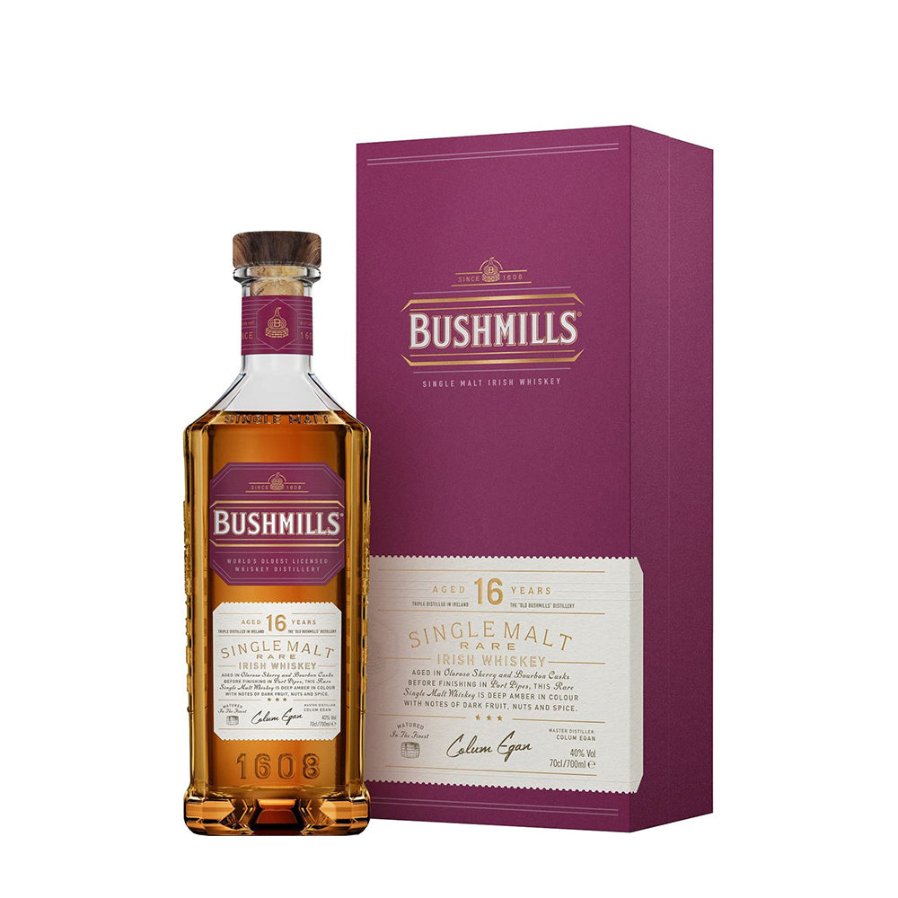 BUSHMILLS THREE WOODS 16YO IRISH SINGLE MALT 70CL