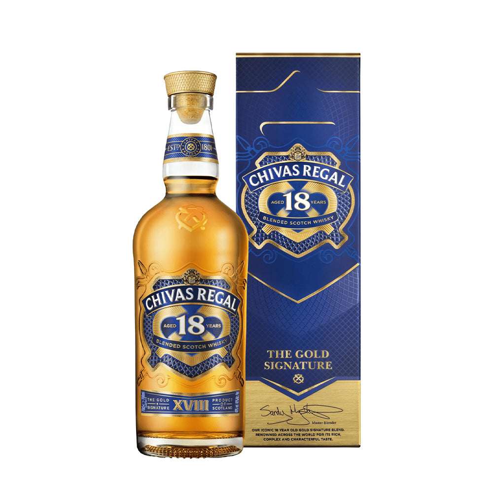 CHIVAS REGAL 18YO BLENDED SCOTCH (NEW) 1L