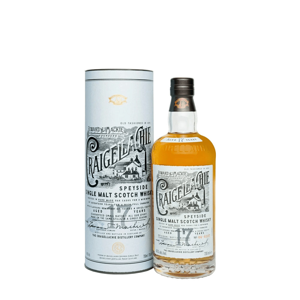 CRAIGELLACHIE 17YO SPEYSIDE SINGLE MALT 70CL