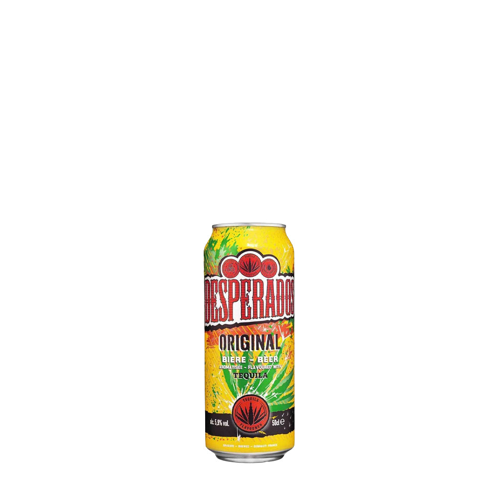 DESPERADOS TEQUILA FLAVORED BEER 50CL CAN