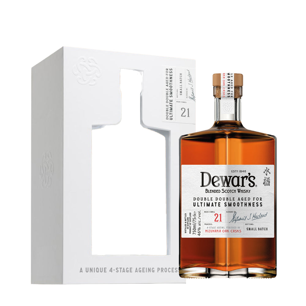 DEWAR'S DOUBLE DOUBLE 21YO BLENDED SCOTCH 75CL