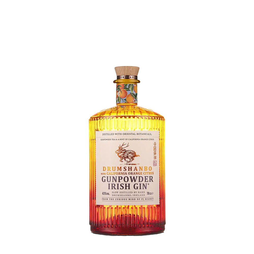 DRUMSHANBO GUNPOWDER IRISH GIN (CALIFORNIA ORANGE CITRUS) 70CL