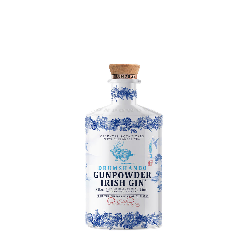 DRUMSHANBO GUNPOWDER IRISH GIN (CERAMIC BOTTLE) 70CL