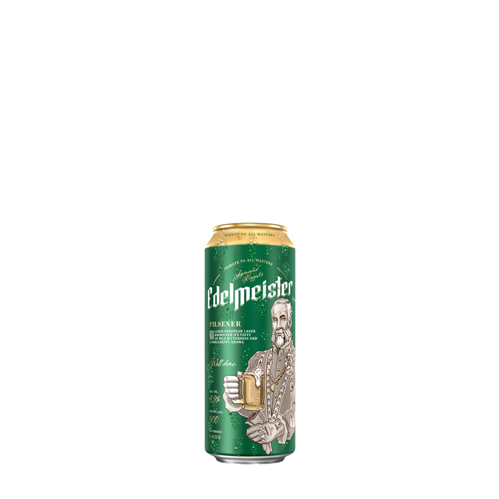 EDELMEISTER PILSNER BEER 50CL CAN