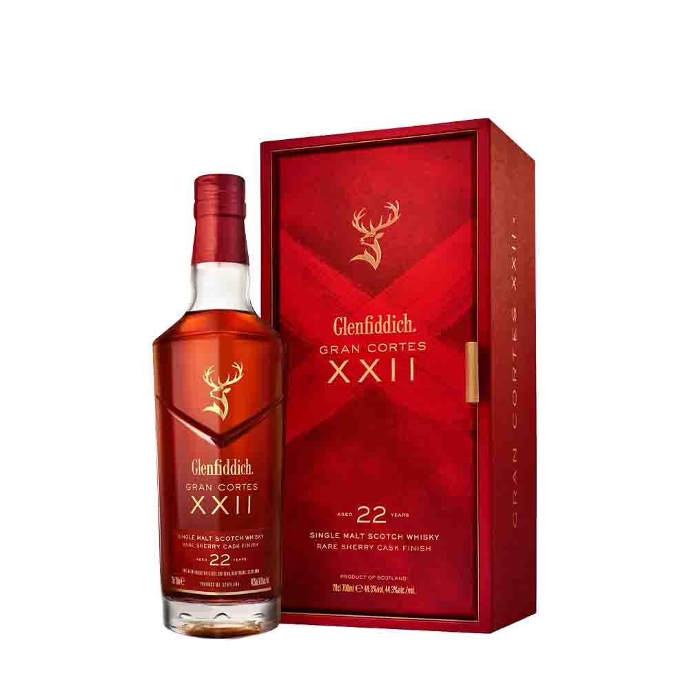 GLENFIDDICH 22YO (GRAN CORTES XXII) SINGLE MALT 70CL