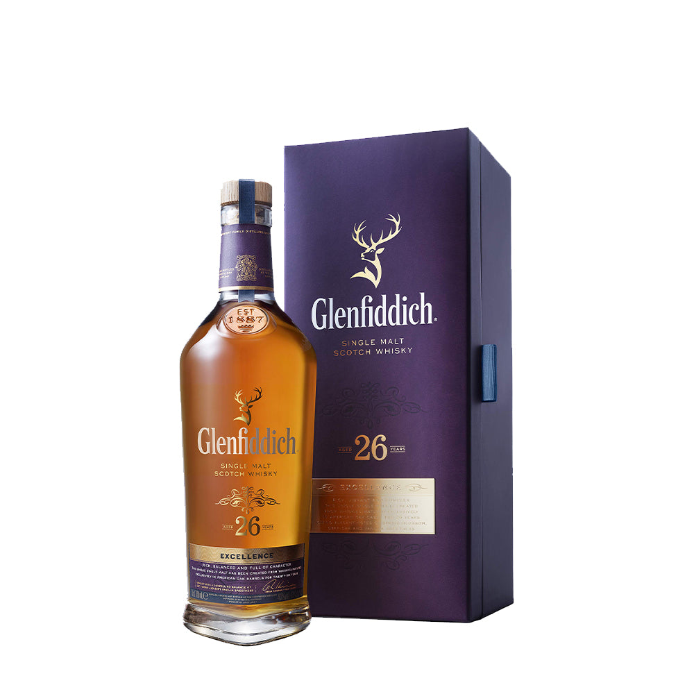GLENFIDDICH 26YO (EXCELLENCE) SINGLE MALT 70CL