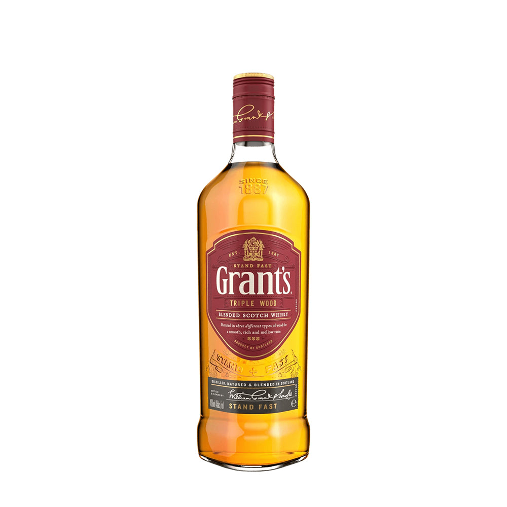 GRANT'S TRIPLE WOOD BLENDED SCOTCH 1L