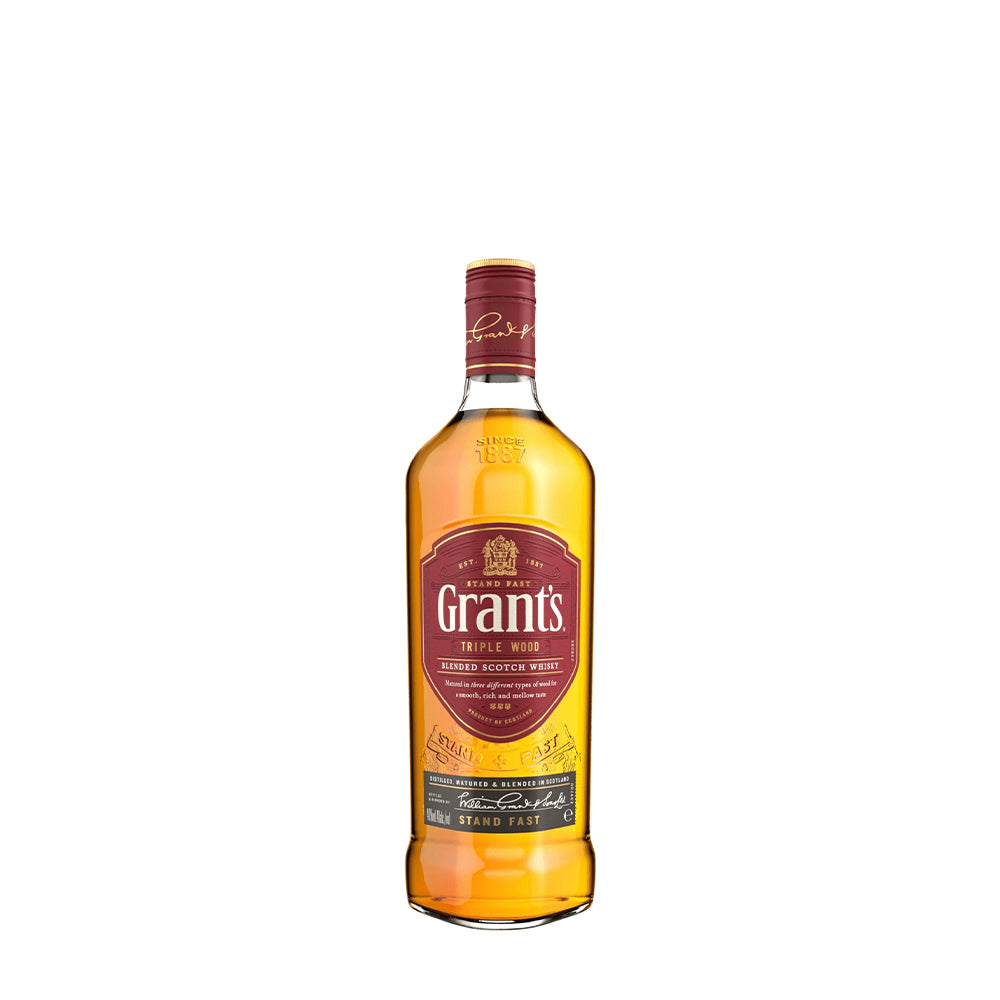 GRANT'S TRIPLE WOOD BLENDED SCOTCH 75CL