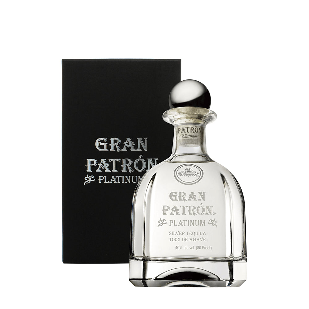 GRAN PATRON PLATINUM TEQUILA SILVER 75CL