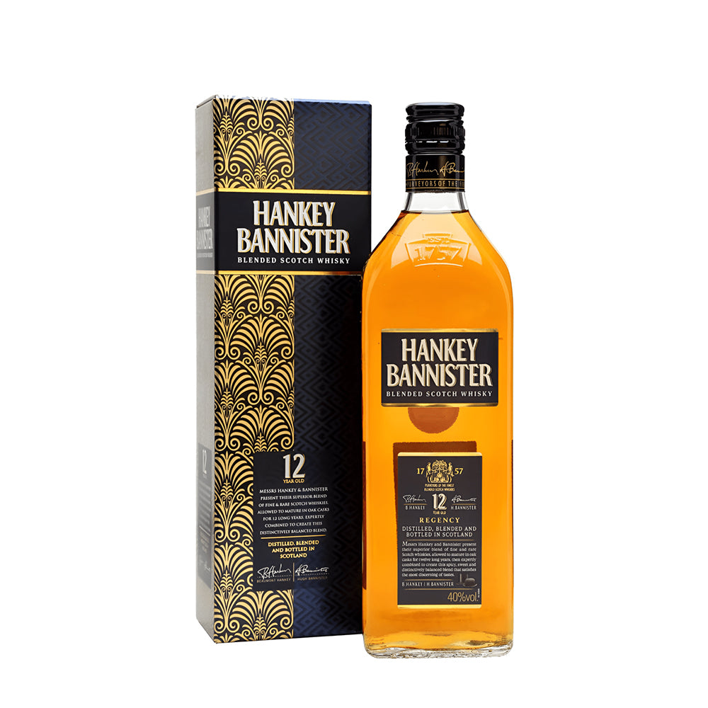 HANKEY BANNISTER 12YO BLENDED SCOTCH 1L
