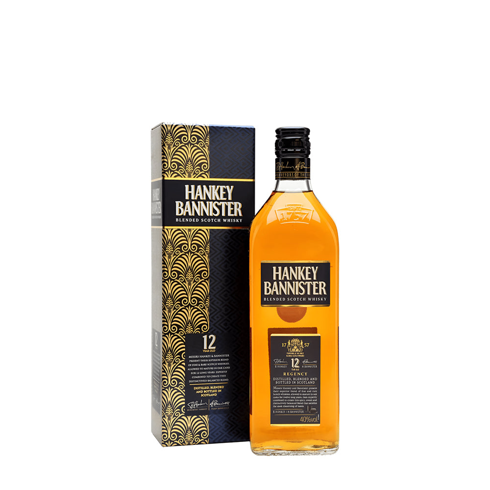 HANKEY BANNISTER 12YO BLENDED SCOTCH 70CL