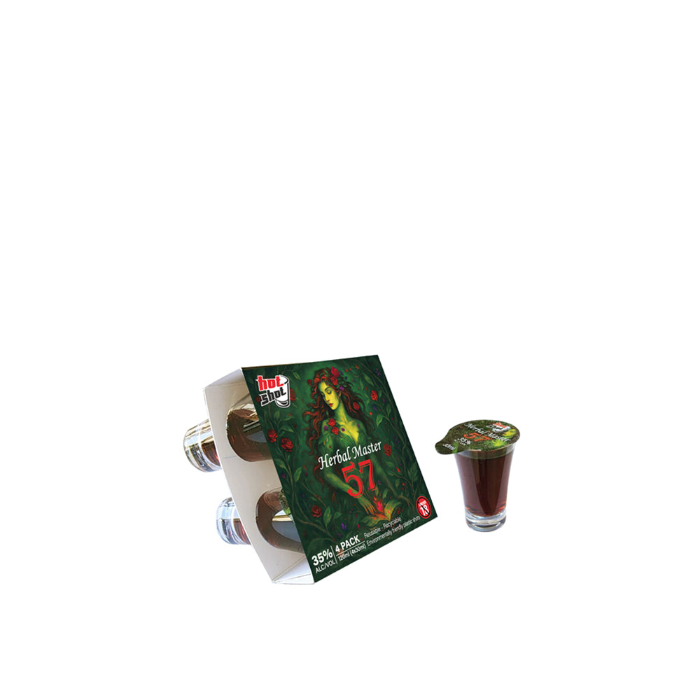 HOT SHOT 57 HERBAL MASTER 3CLX4