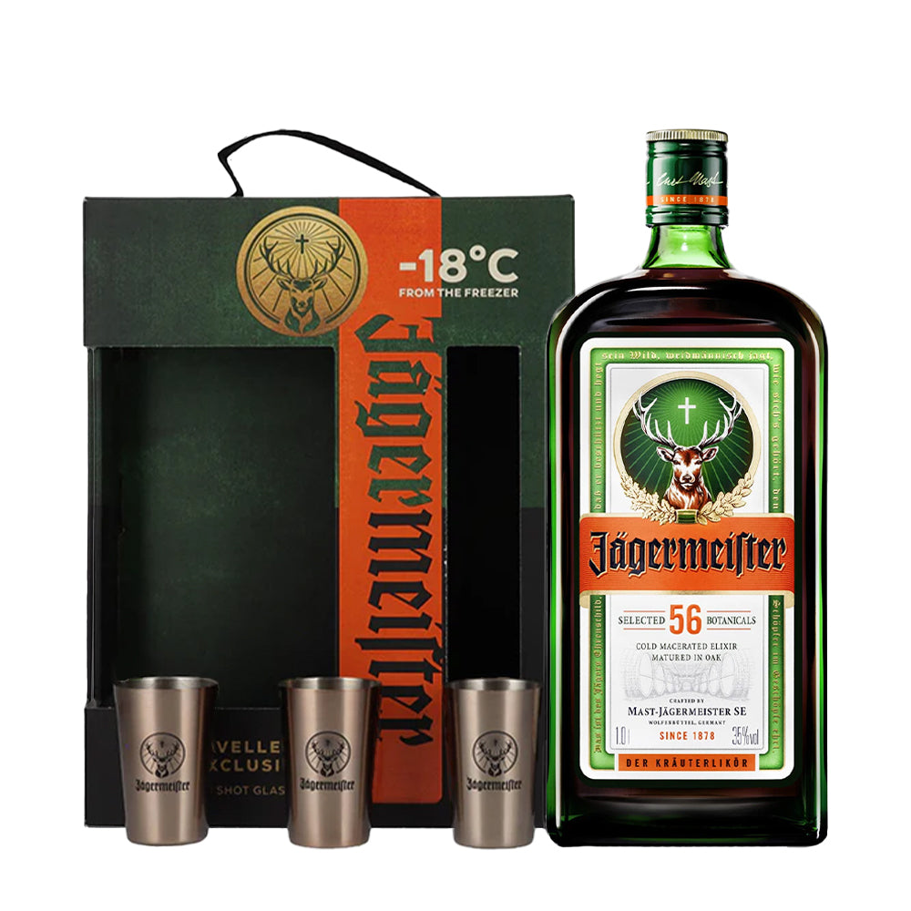 JAGERMEISTER 1L (3 SHOTS GIFT PACK) 2