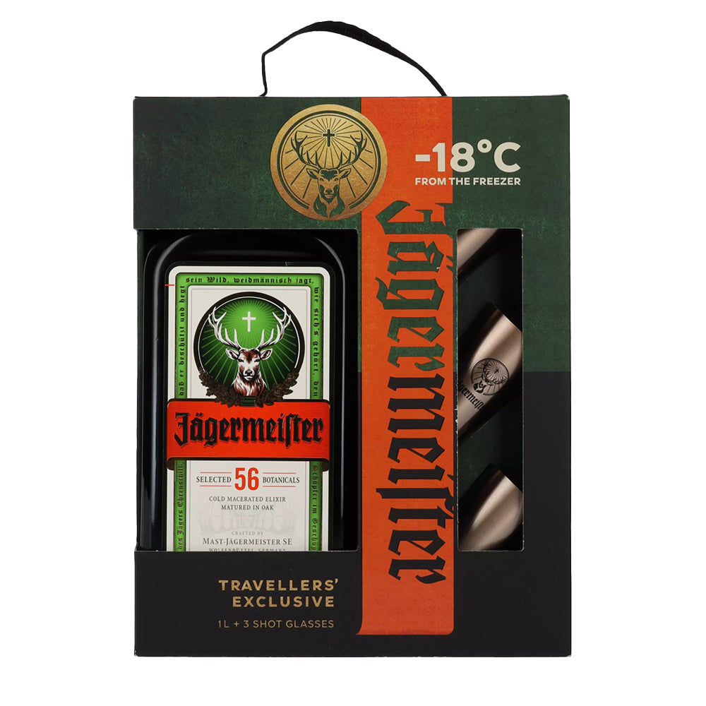 JAGERMEISTER 1L (3 SHOTS GIFT PACK) 2