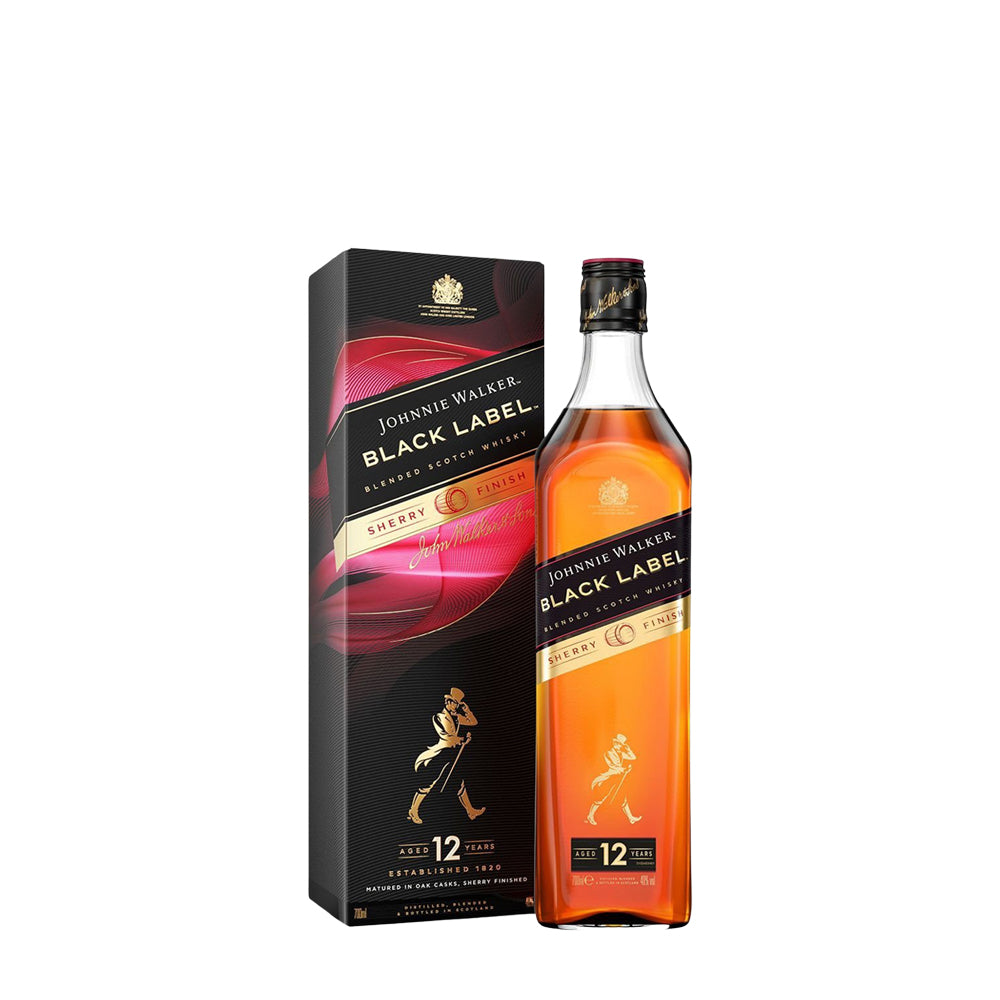 JOHNNIE WALKER BLACK LABEL [SHERRY CASK] 75CL