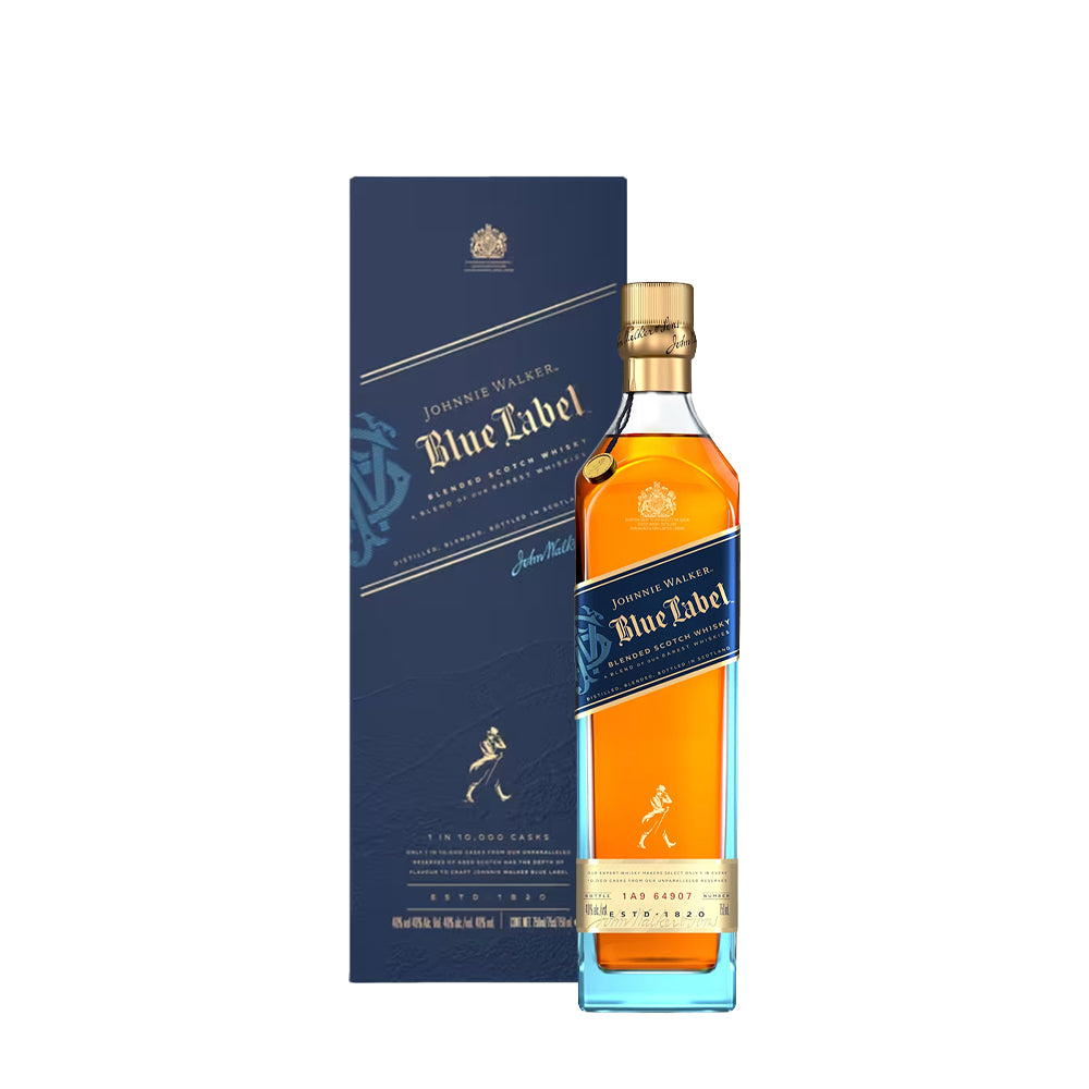 JOHNNIE WALKER BLUE LABEL BLENDED SCOTCH 75CL