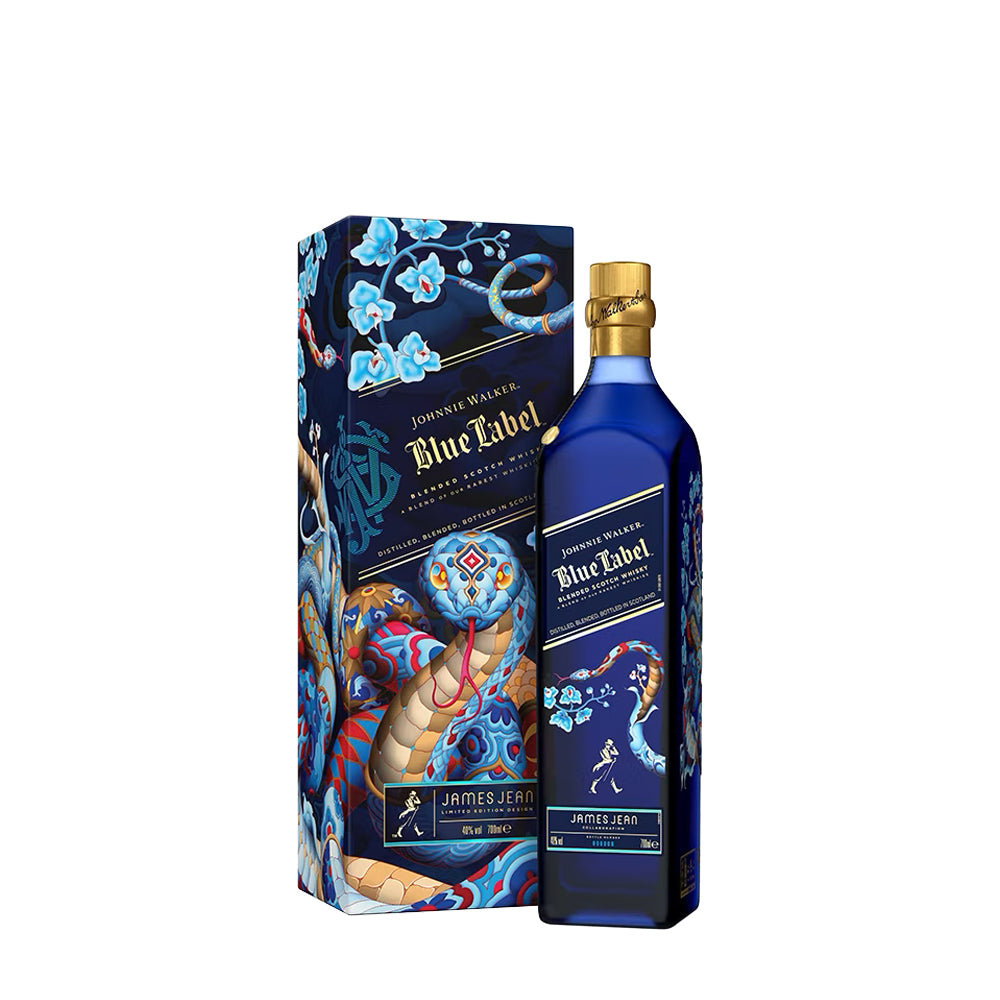 JOHNNIE WALKER BLUE LABEL JAMES JEAN BLENDED SCOTCH (YEAR OF THE SNAKE) 70CL