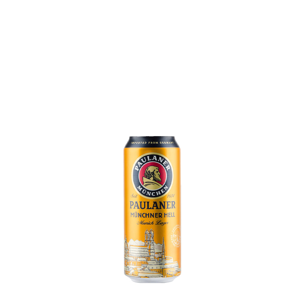 PAULANER HELL LAGER BEER 50CL CAN