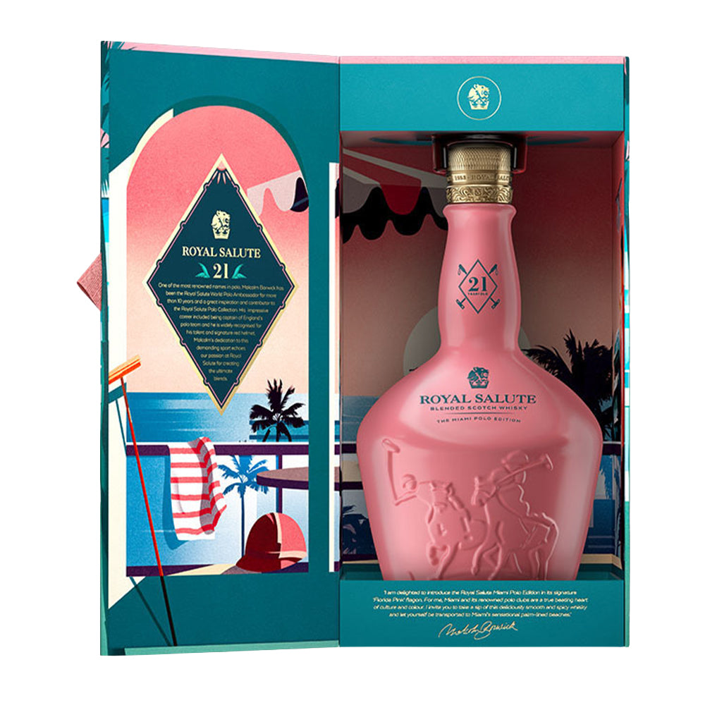 ROYAL SALUTE 21YO [MIAMI POLO SPECIAL EDITION] 70CL