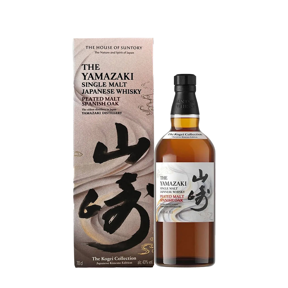 SUNTORY THE YAMAZAKI PEATED MALT SPANISH OAK JAPANESE SINGLE MALT 70CL