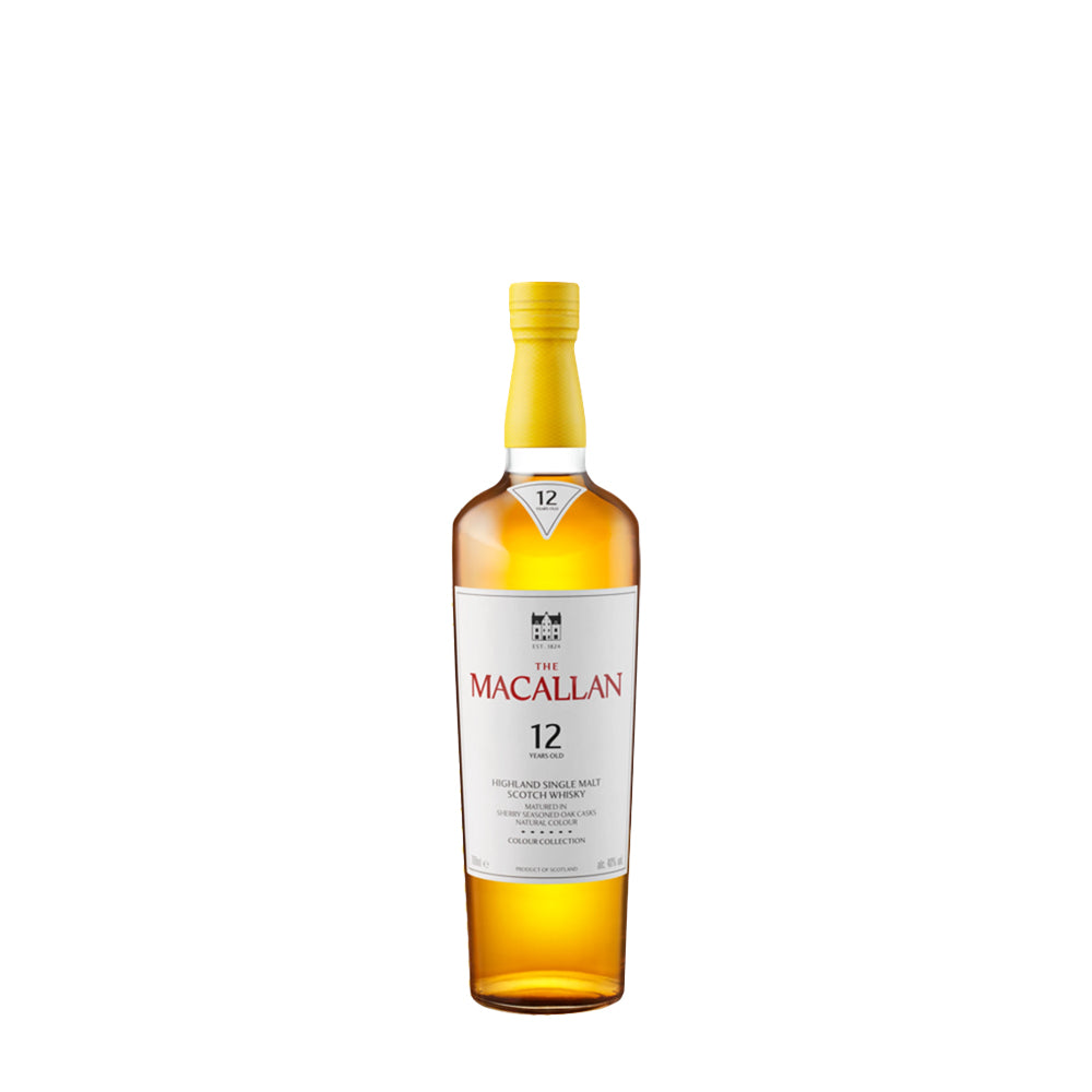 THE MACALLAN 12YO COLOUR COLLECTION (SHERRY SEASONED OAK) SINGLE MALT 70CL