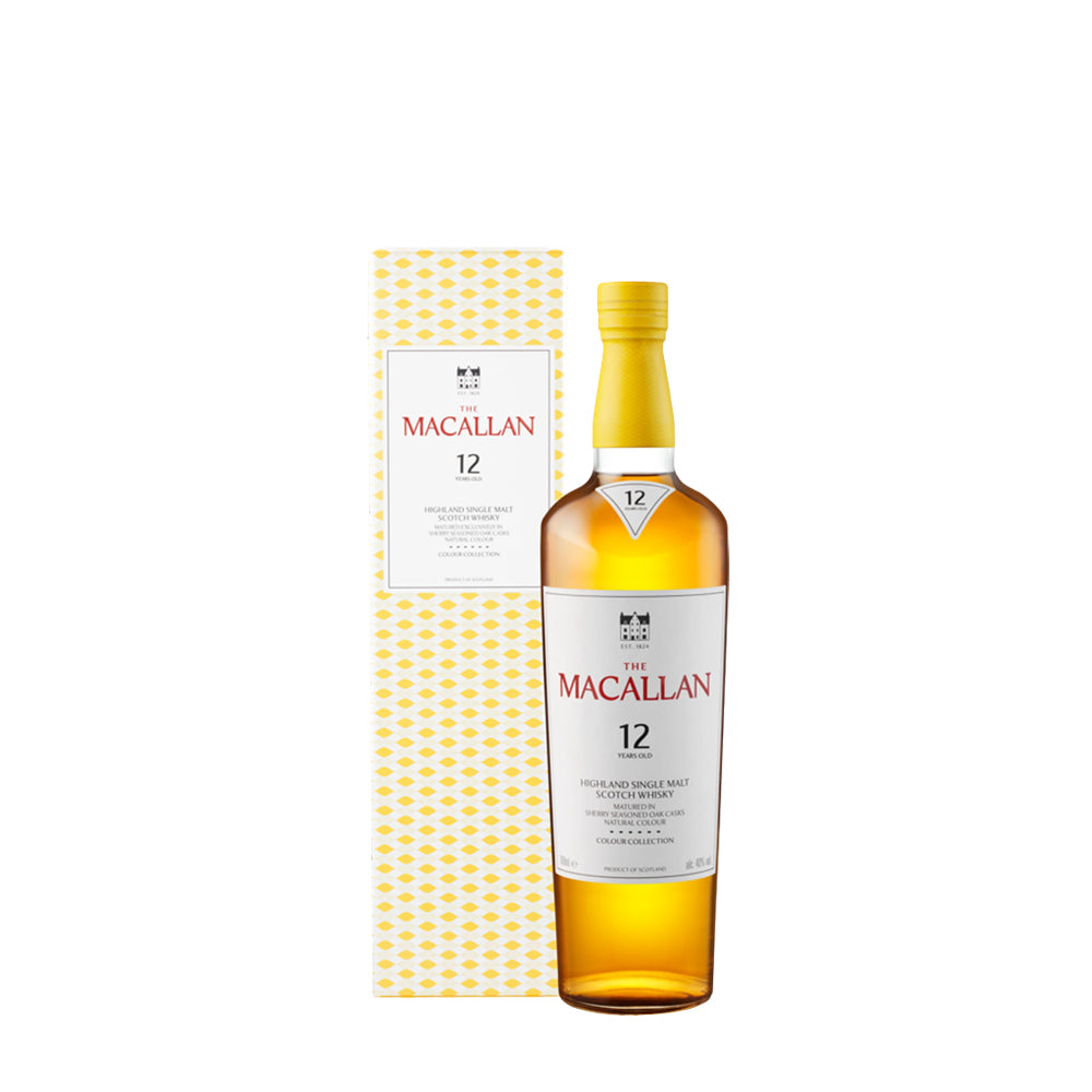 THE MACALLAN 12YO COLOUR COLLECTION (SHERRY SEASONED OAK) SINGLE MALT 70CL