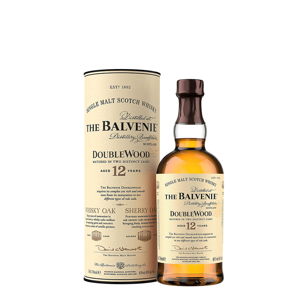 THE BALVENIE 12YO DOUBLE WOOD SINGLE MALT 70CL