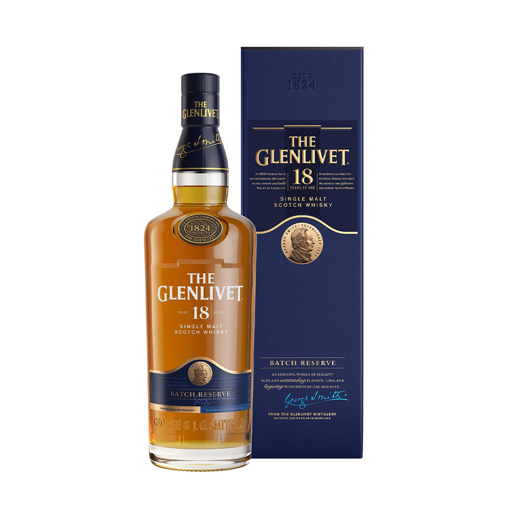 THE GLENLIVET 18YO SINGLE MALT 1L