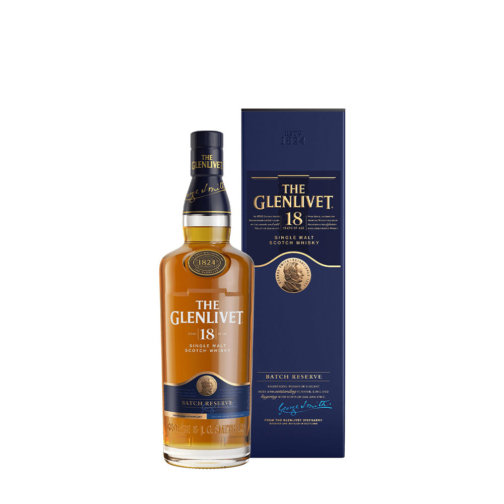 THE GLENLIVET 18YO SINGLE MALT 70CL