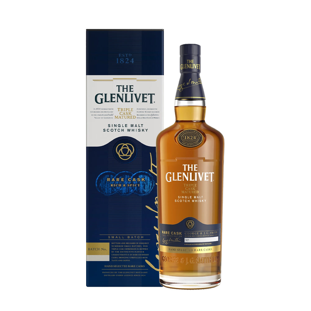 THE GLENLIVET TRIPLE CASK (RARE CASK) SINGLE MALT 1L