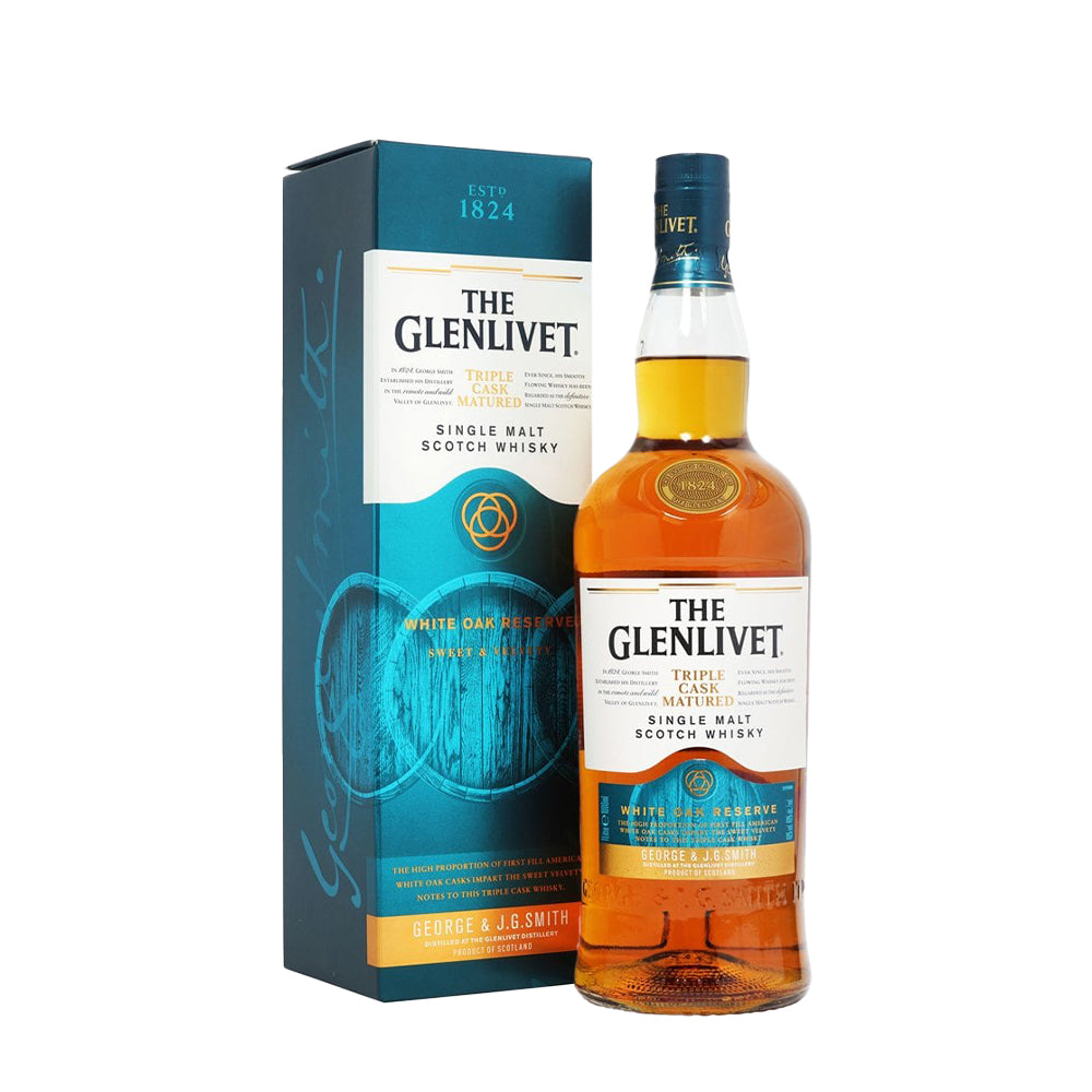 THE GLENLIVET TRIPLE CASK (WHITE OAK RESERVE) SINGLE MALT 1L
